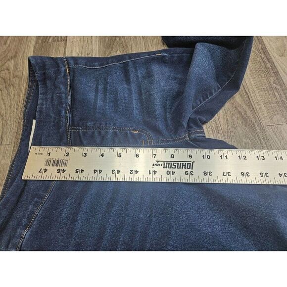 (3/$35) SO Juniors Size XS High Rise Pull On Whiskered Denim Blue Jeans Jeggings - Picture 11 of 12